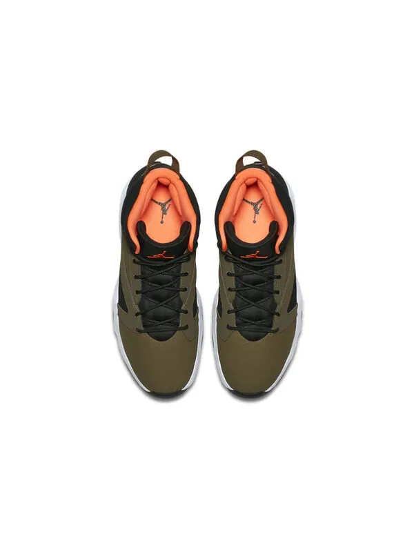 Кроссовки взлетают Air Jordan — изображение 4 из 4, оливковый/-черный-белый