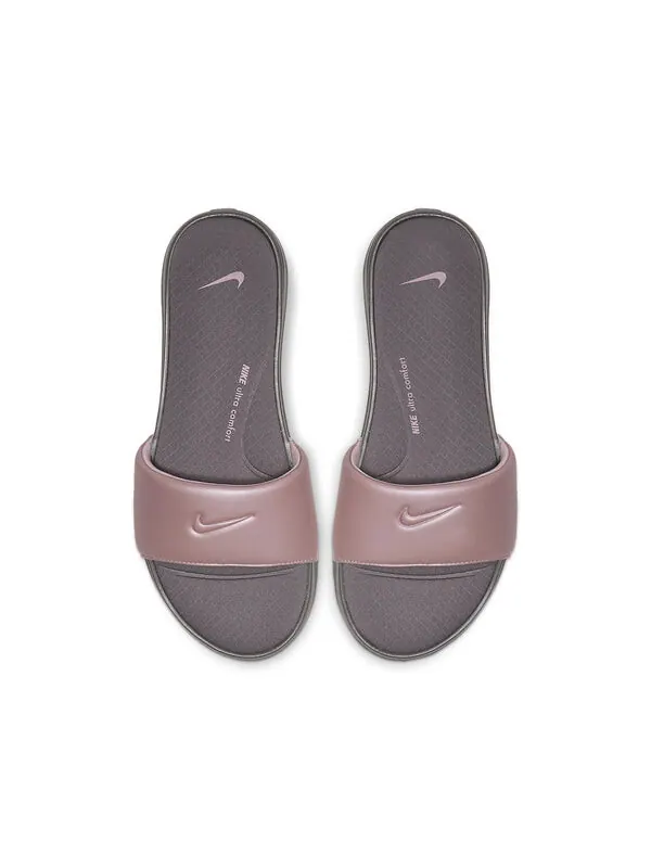 Тапочки ultra comfort3 slide slippers grey/pink Nike — изображение 3 из 4, серый/розовый