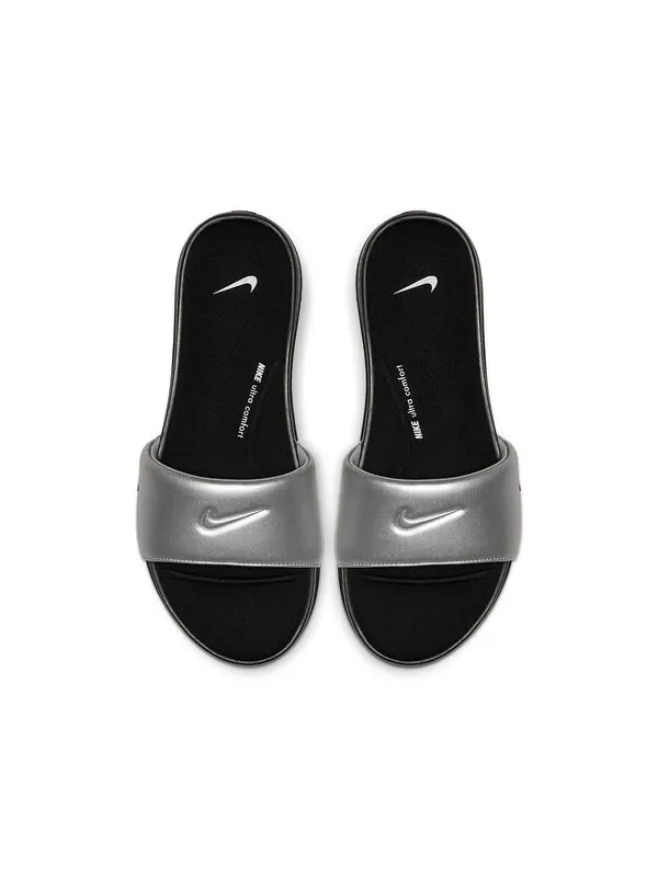 Тапочки ultra comfort3 slide slide black/silver Nike — изображение 3 из 4, черный/серебристый