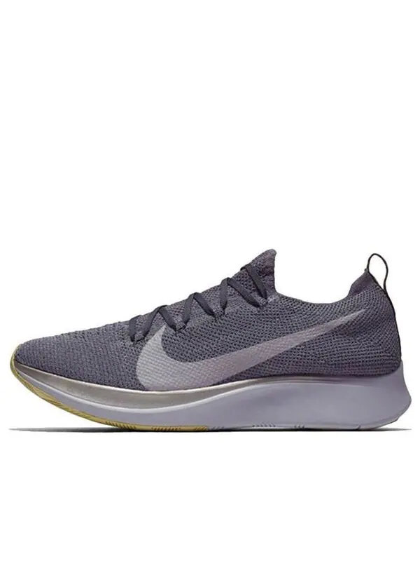 Кроссовки zoom fly flyknit Nike — изображение 1 из 4, темный серый/-черный