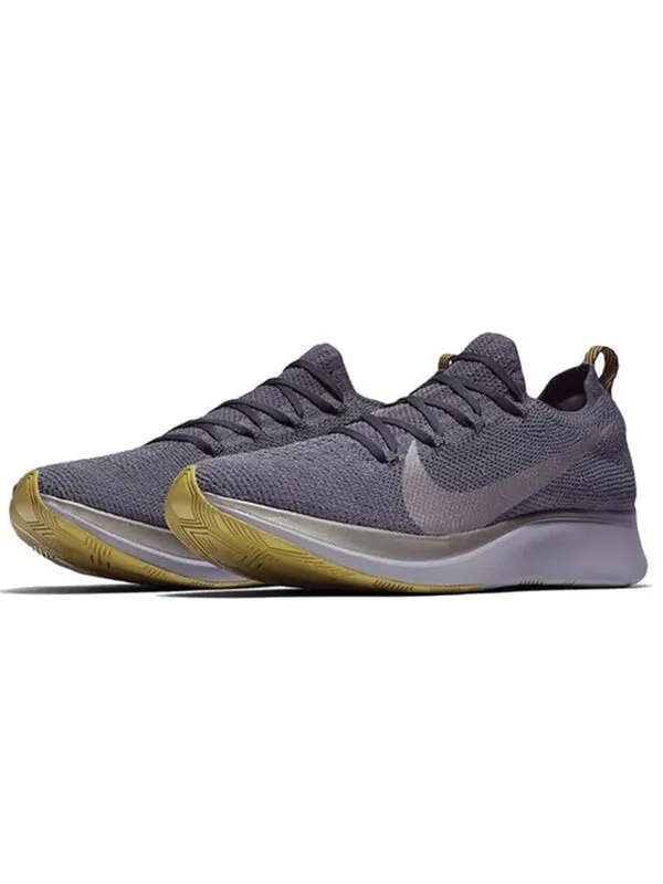 Кроссовки zoom fly flyknit Nike — изображение 3 из 4, темный серый/-черный