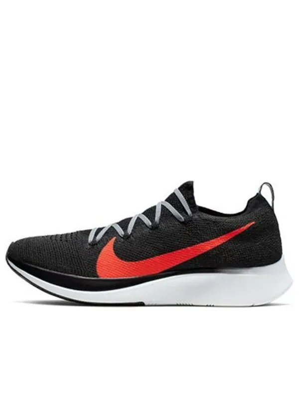 Кроссовки zoom fly flyknit Nike — изображение 1 из 4, черный/яркий