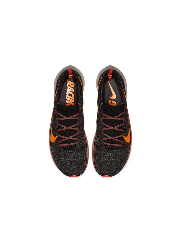 Кроссовки zoom fly flyknit Nike — изображение 4 из 4, черный/оранжевый