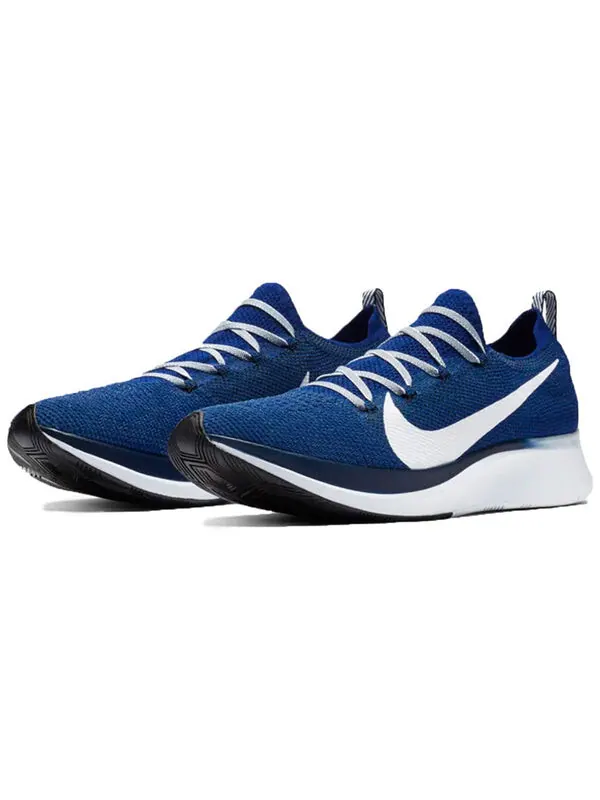 Кроссовки zoom fly flyknit Nike — изображение 3 из 4, синий/белый