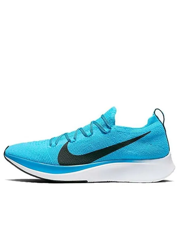 Кроссовки zoom fly flyknit Nike — изображение 1 из 4, синий/черный-белый-синий
