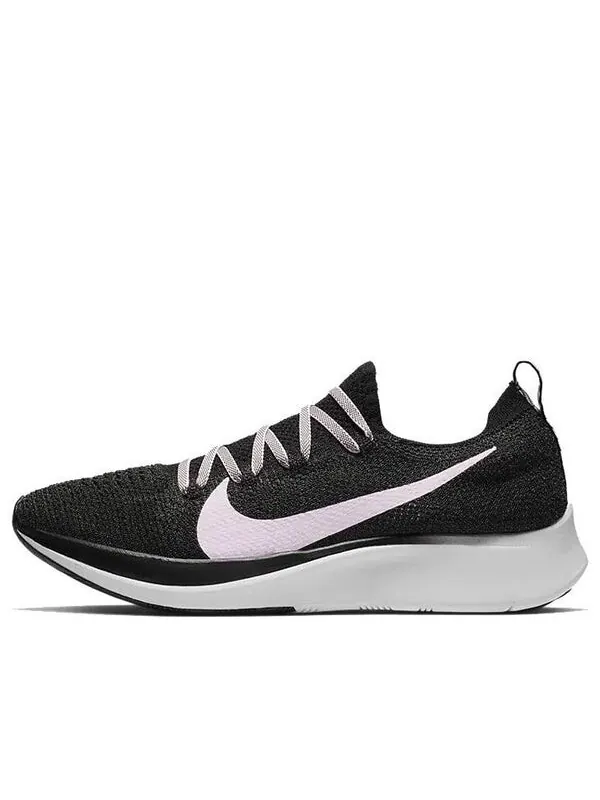 Кроссовки zoom fly flyknit Nike — изображение 1 из 4, черный/розовый-серый