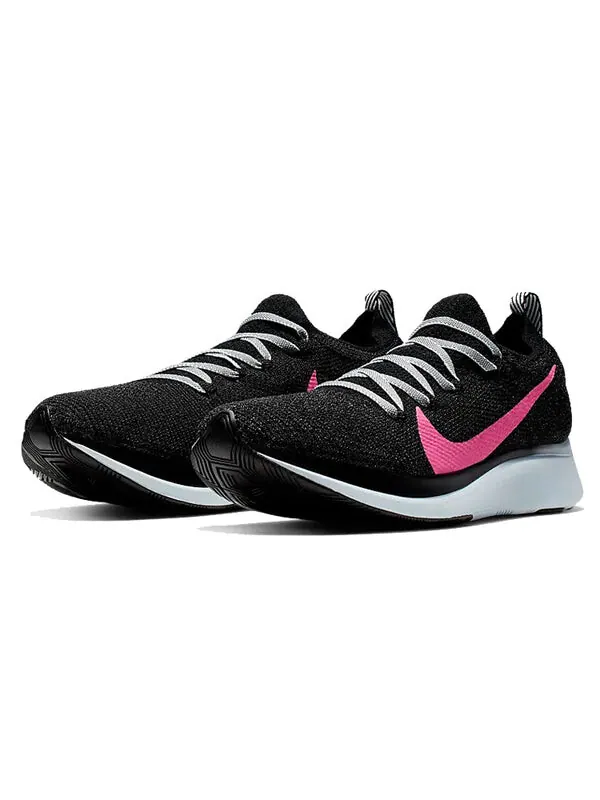 Кроссовки zoom fly flyknit Nike — изображение 3 из 4, черный/розовый