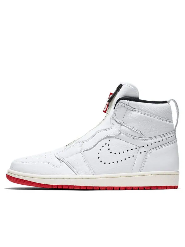 Кроссовки 1 ретро высокая молния Air Jordan — изображение 1 из 4, белый