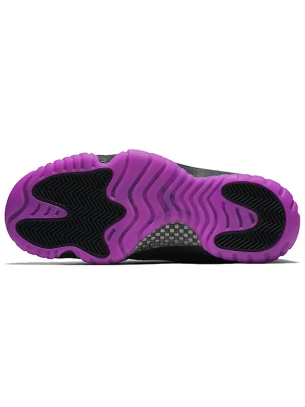 Кроссовки (WMNS) Air Jordan 11 Low 'Rook to Queen' — изображение 4 из 4, черный/фиолетовый