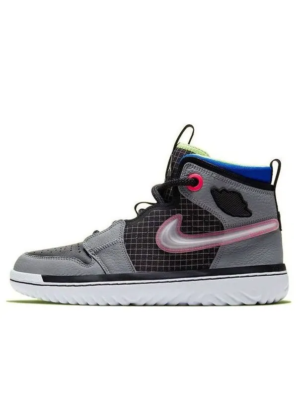 Кроссовки 1 реакция Air Jordan — изображение 1 из 4, черный/зеленый