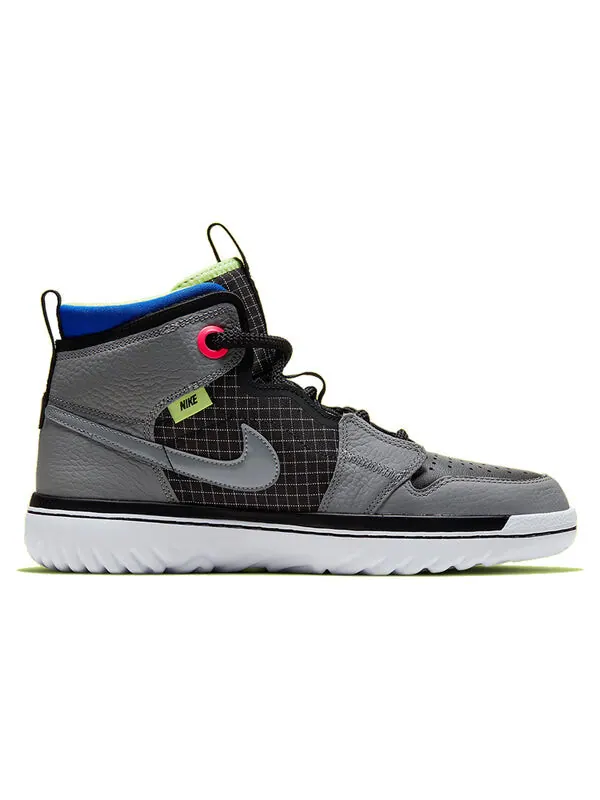 Кроссовки 1 реакция Air Jordan — изображение 2 из 4, черный/зеленый