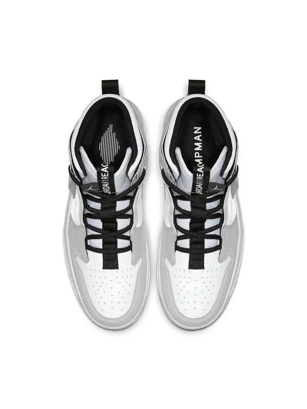 Кроссовки 1 реагируют высоко Air Jordan — изображение 4 из 4, белый/серый