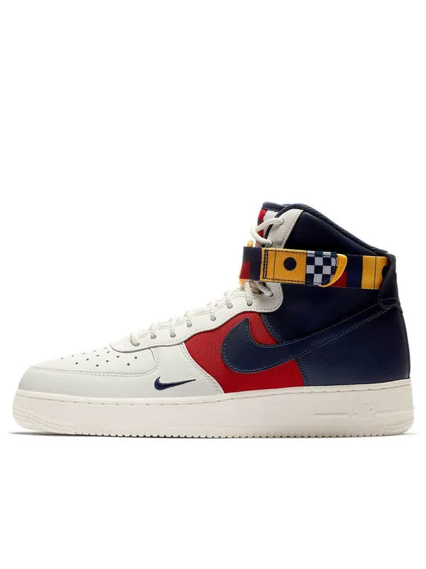 Кроссовки air force 1 высокие Nike — изображение 1 из 4, белый/красный/синий