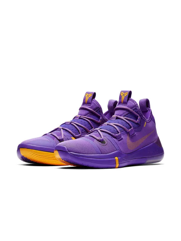 Кроссовки kobe реклама 2018 Nike — изображение 3 из 4, фиолетовый/золотистый