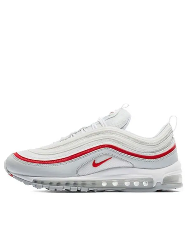 Кроссовки air max 97 'university red white' Nike — изображение 1 из 4, платиновый/красный