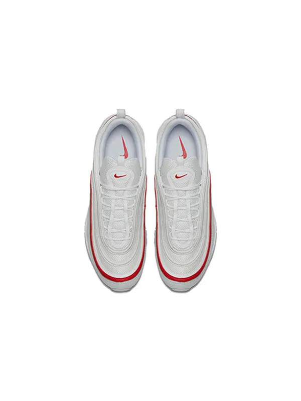 Кроссовки air max 97 'university red white' Nike — изображение 4 из 4, платиновый/красный