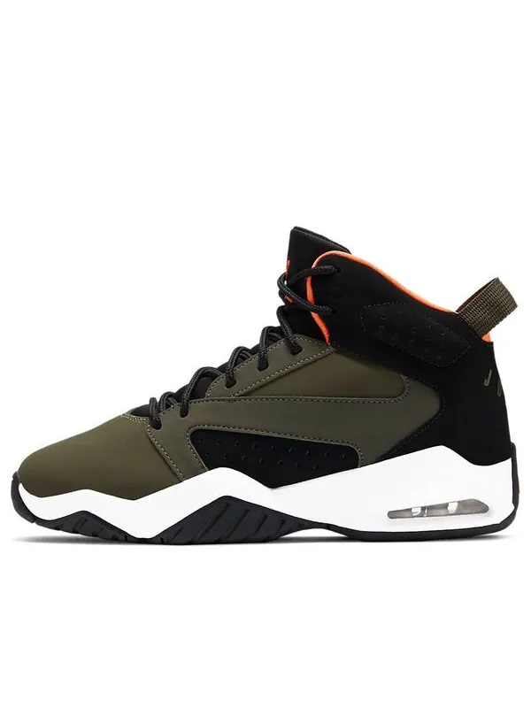 Кроссовки взлетают Air Jordan — изображение 1 из 4, зеленый/черный/белый