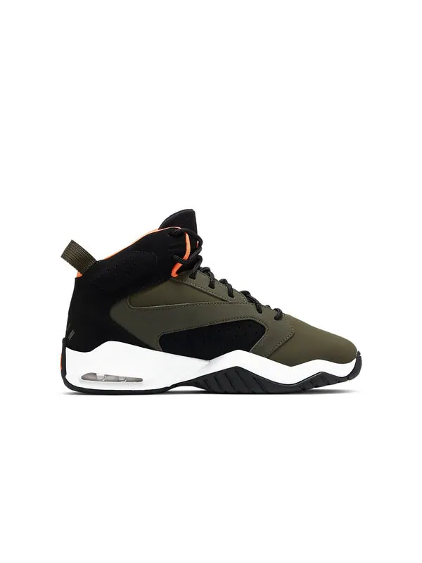 Кроссовки взлетают Air Jordan — изображение 2 из 4, зеленый/черный/белый