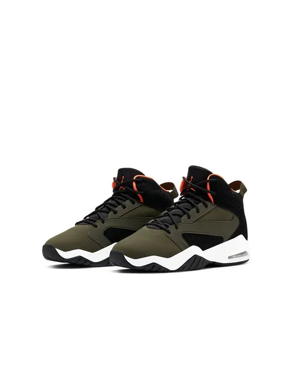Кроссовки взлетают Air Jordan — изображение 3 из 4, зеленый/черный/белый