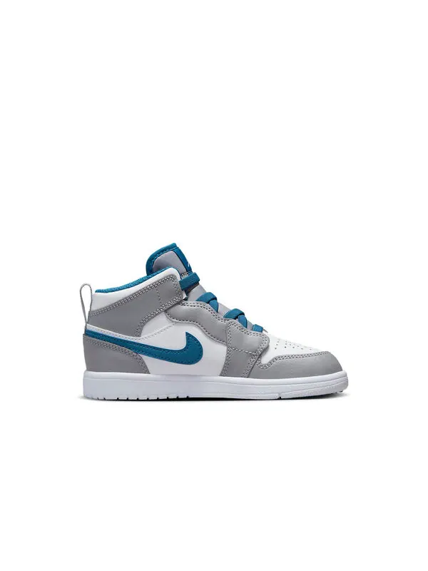 Кроссовки 1 средние альт Air Jordan — изображение 2 из 4, золотистый-белый