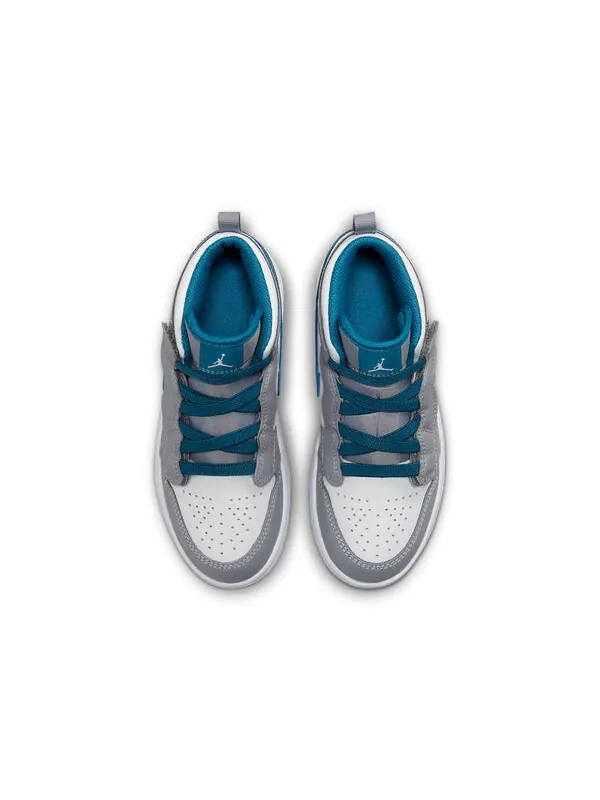 Кроссовки 1 средние альт Air Jordan — изображение 4 из 4, золотистый-белый