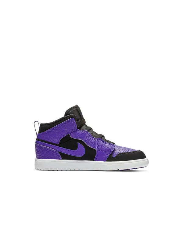Кроссовки 1 средние альт Air Jordan — изображение 2 из 4, черный