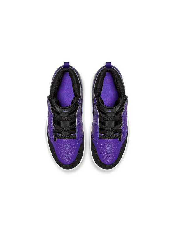 Кроссовки 1 средние альт Air Jordan — изображение 3 из 4, черный