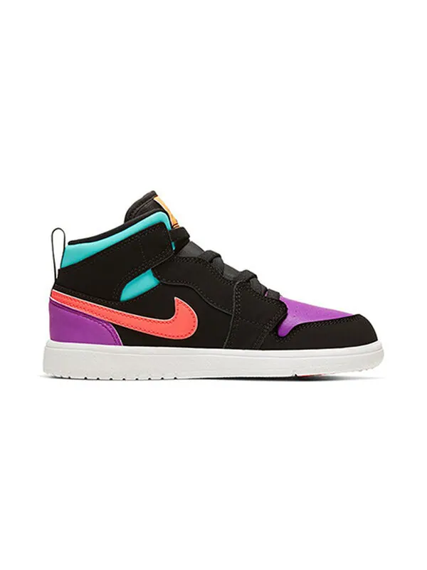 Кроссовки 1 средние альт Air Jordan — изображение 2 из 4, черный