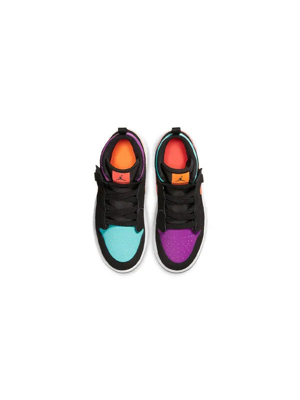Кроссовки 1 средние альт Air Jordan — изображение 4 из 4, черный