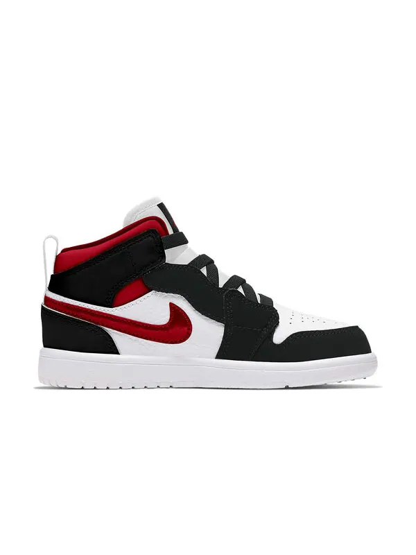 Кроссовки 1 средние альт Air Jordan — изображение 2 из 3, красный/черный/белый