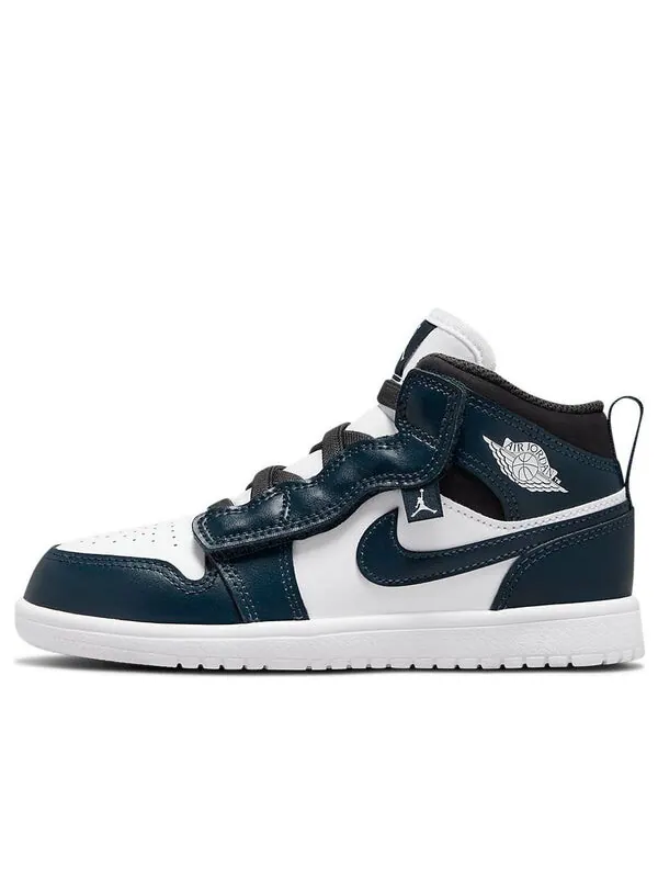 Кроссовки 1 средние Air Jordan — изображение 1 из 4, синий/белый