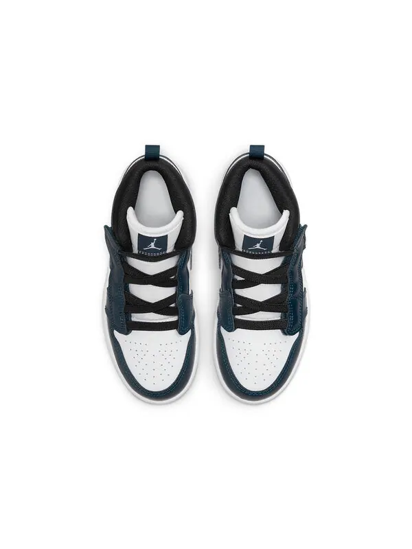 Кроссовки 1 средние Air Jordan — изображение 4 из 4, синий/белый