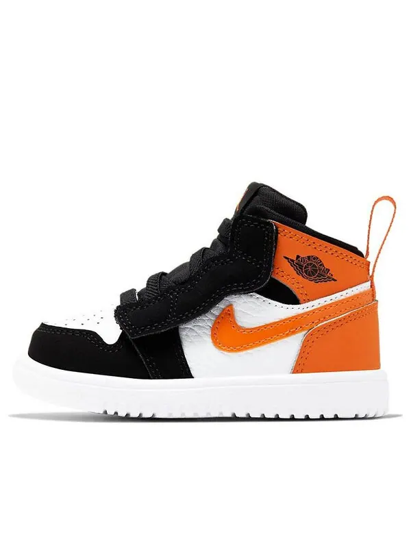 Кроссовки 1 средние альт Air Jordan — изображение 1 из 4, оранжевый/белый