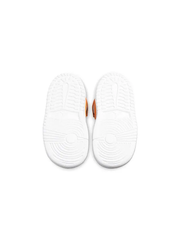 Кроссовки 1 средние альт Air Jordan — изображение 4 из 4, оранжевый/белый