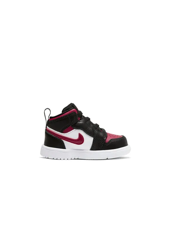 Кроссовки 1 средние альт Air Jordan — изображение 2 из 4, черный/красный-белый