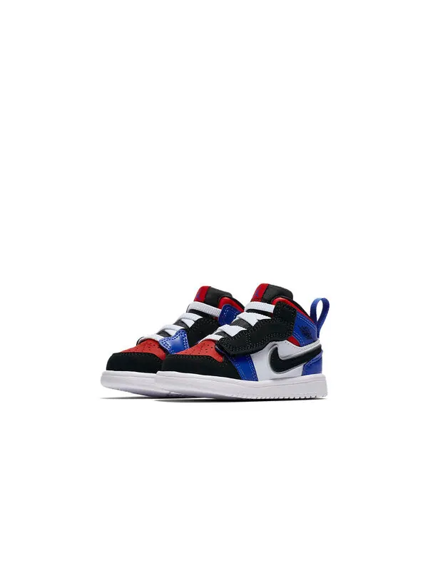 Кроссовки 1 средние альт Air Jordan — изображение 4 из 4, черный/синий/красный