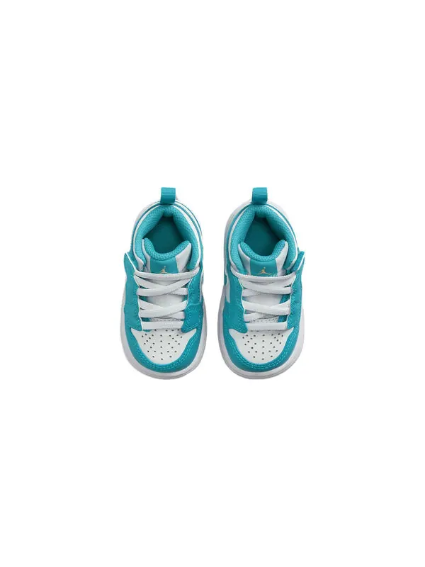 Кроссовки 1 средние Air Jordan — изображение 4 из 4, золотистый/белый