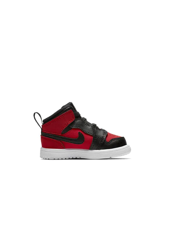 Кроссовки 1 ретро средний альт Air Jordan — изображение 2 из 4, красный/черный/белый