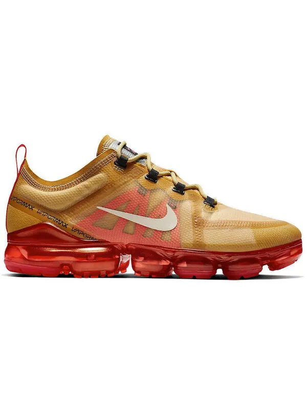 Кроссовки air vapormax 2019 Nike — изображение 2 из 4, золотистый/красный