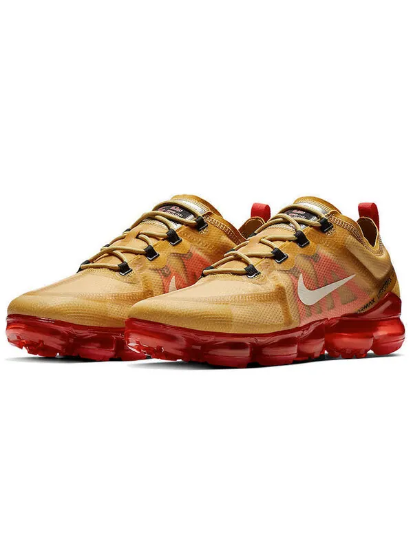 Кроссовки air vapormax 2019 Nike — изображение 3 из 4, золотистый/красный