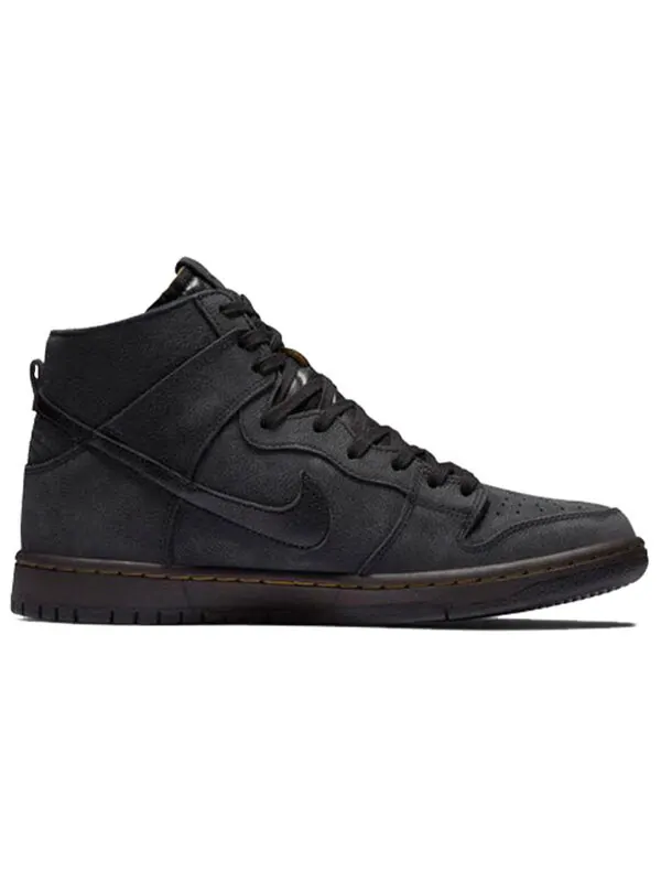Кроссовки sb dunk high pro deconstructed premium Nike — изображение 2 из 4, черный/черный