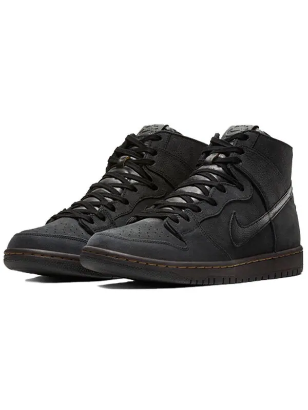 Кроссовки sb dunk high pro deconstructed premium Nike — изображение 3 из 4, черный/черный