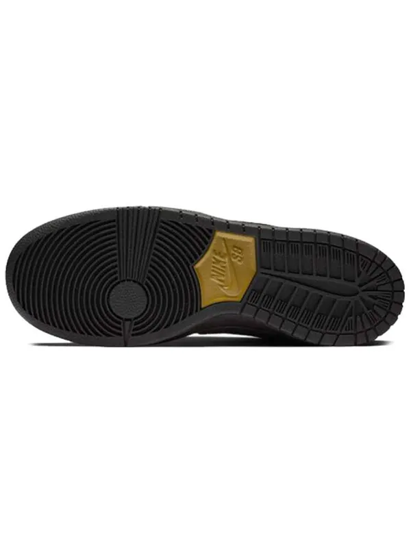 Кроссовки sb dunk high pro deconstructed premium Nike — изображение 4 из 4, черный/черный