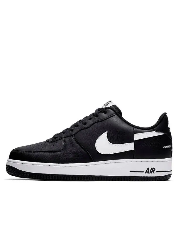 Кроссовки x Supreme x Comme Des garcons рубашка Air Force 1 low Nike — изображение 1 из 4, черный