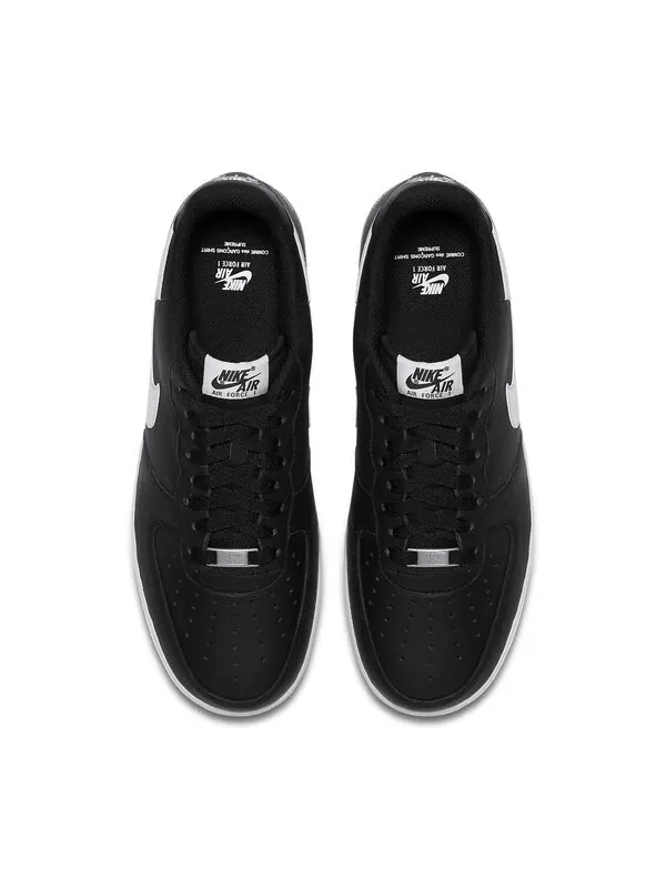Кроссовки x Supreme x Comme Des garcons рубашка Air Force 1 low Nike — изображение 4 из 4, черный