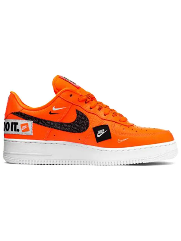 Кроссовки air force 1 низкие Nike — изображение 2 из 4, оранжевый/черный-белый
