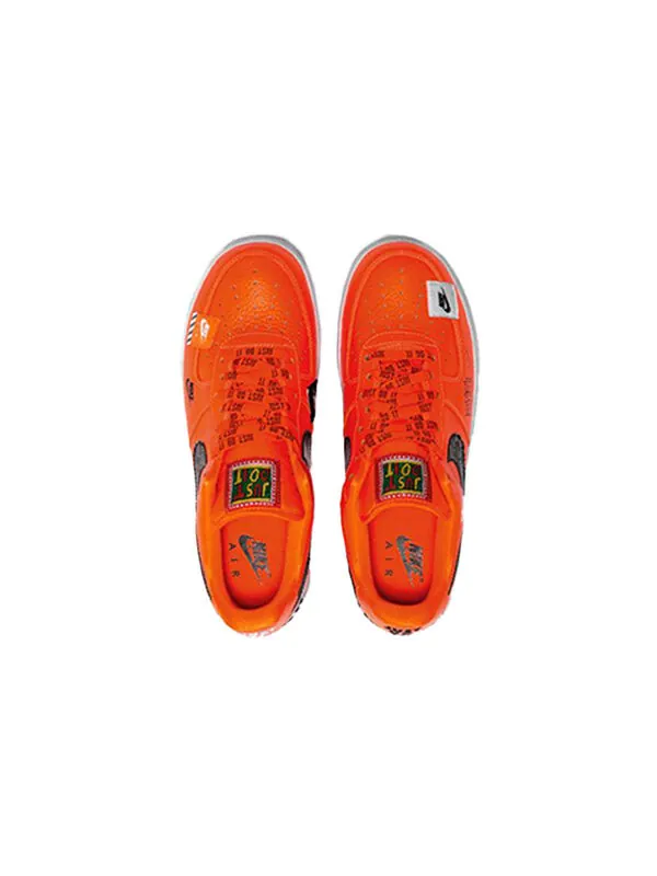 Кроссовки air force 1 низкие Nike — изображение 4 из 4, оранжевый/черный-белый