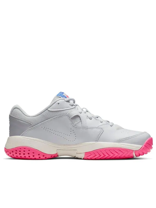 Кроссовки court lite 2 'pure platinum race blue' Nike — изображение 2 из 4, золотистый/розовый/синий