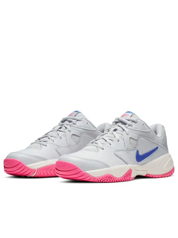 Кроссовки court lite 2 'pure platinum race blue' Nike — изображение 3 из 4, золотистый/розовый/синий