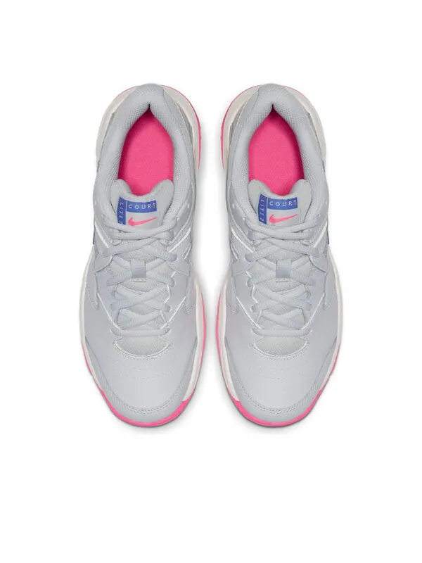 Кроссовки court lite 2 'pure platinum race blue' Nike — изображение 4 из 4, золотистый/розовый/синий